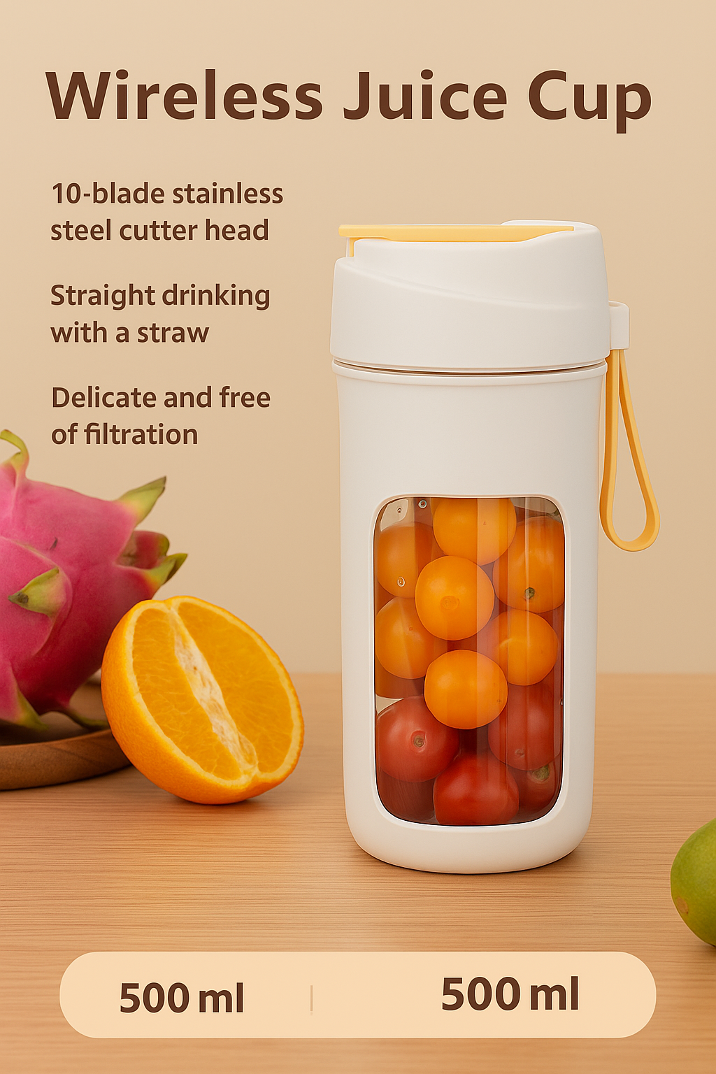 Blender Portable pour Mason Jar